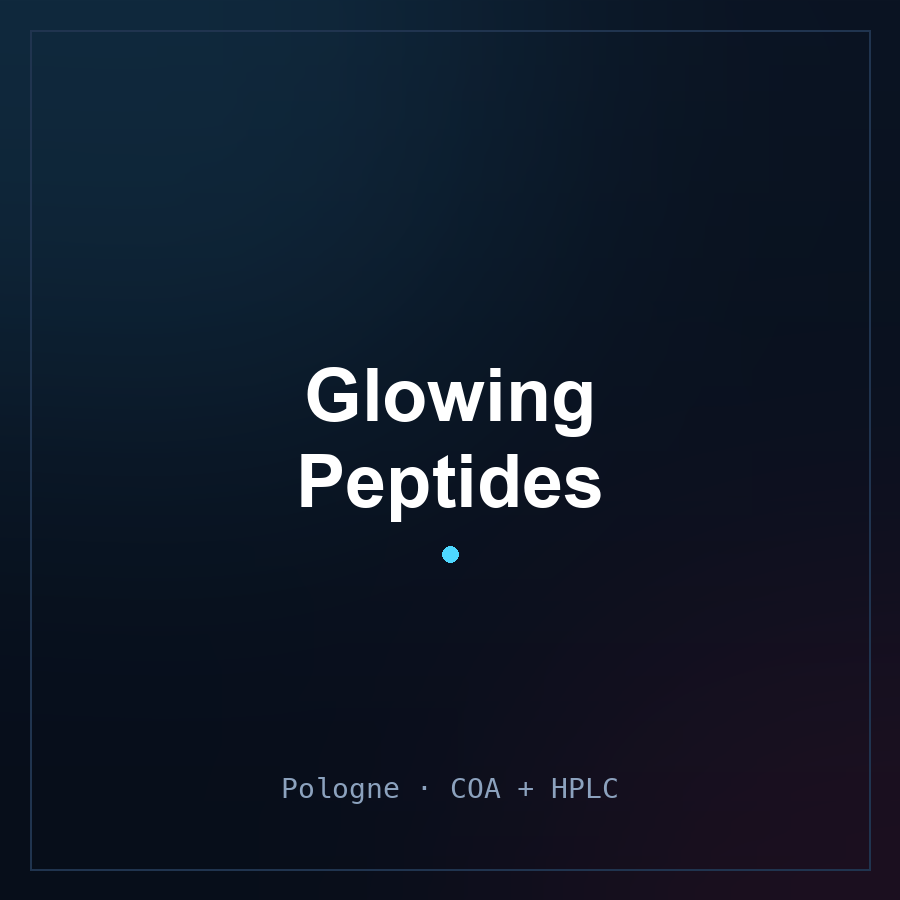 Glowing Peptides